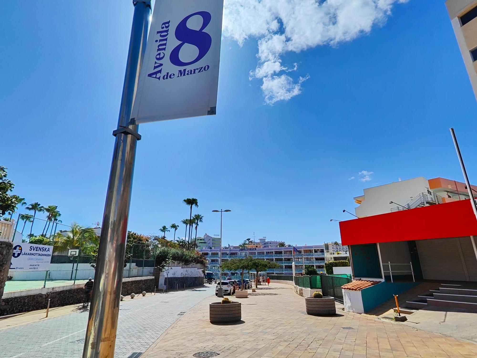 Apartment In The Heart Of Playa Del Ingles San Bartolomé Eksteriør bilde