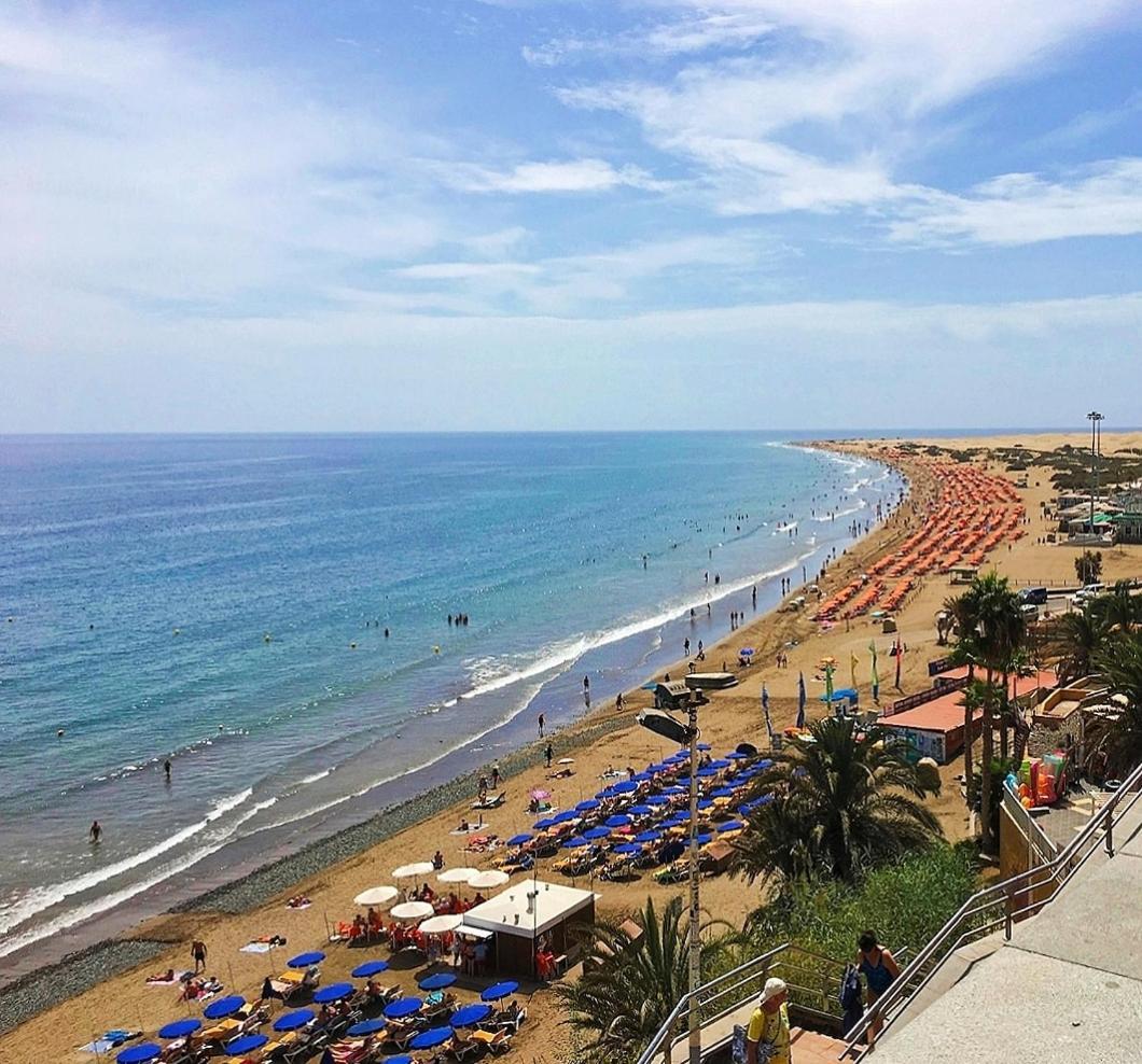 Apartment In The Heart Of Playa Del Ingles San Bartolomé Eksteriør bilde